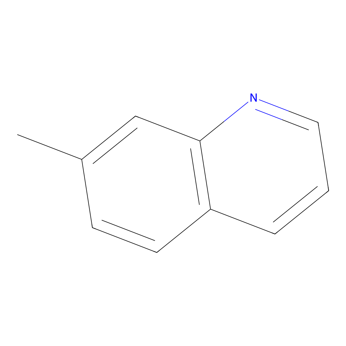 7-Methylquinoline molecular structure, CAS 612-60-2