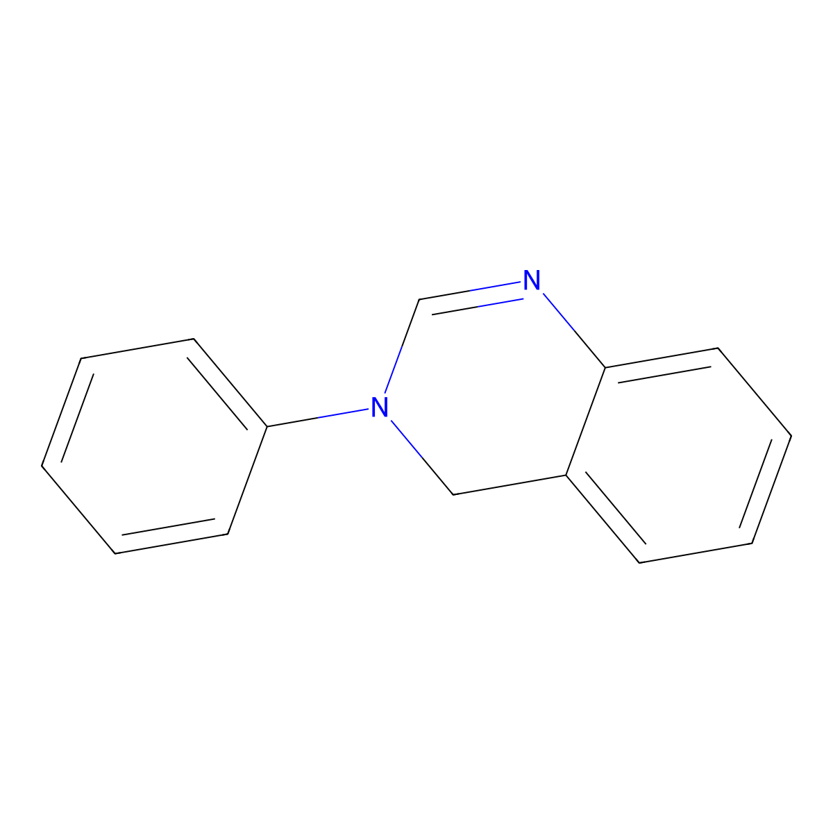 3-Phenyl-3,4-dihydroquinazoline molecular structure, CAS 612-97-5