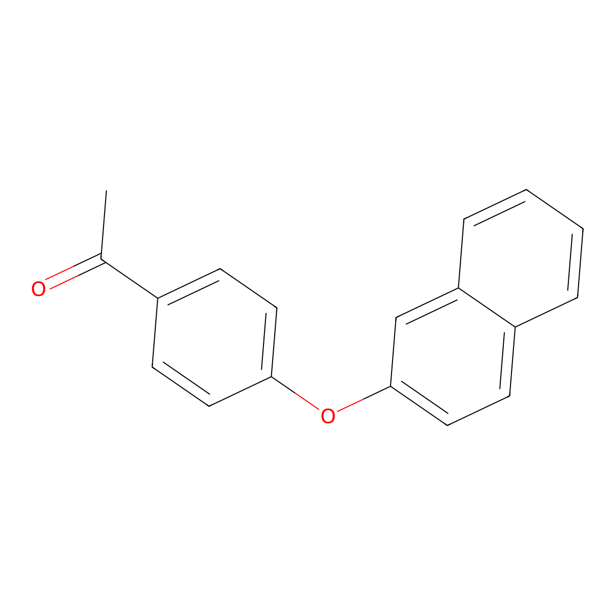 1-[4-(Naphthalen-2-yloxy)phenyl]ethan-1-one molecular structure, CAS 612069-12-2