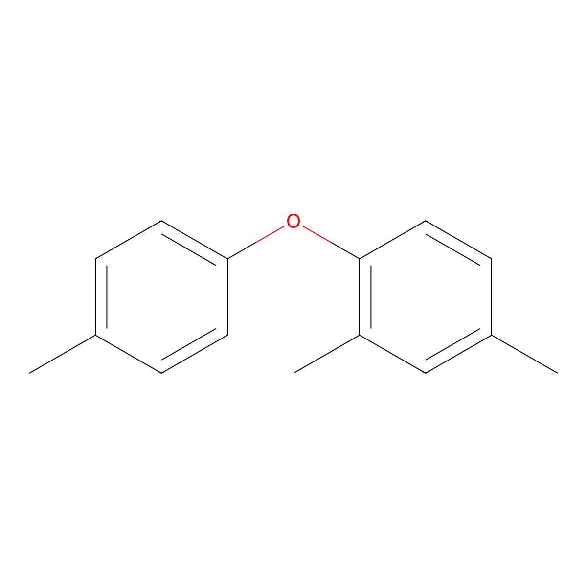 2,4-Dimethyl-1-(4-methylphenoxy)benzene molecular structure, CAS 612069-15-5