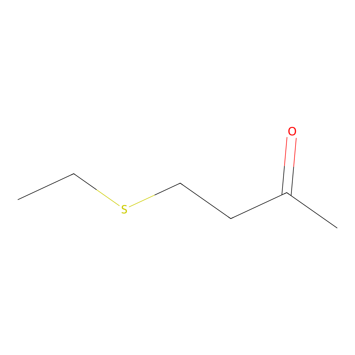4-(Ethylsulfanyl)butan-2-one molecular structure, CAS 61224-82-6