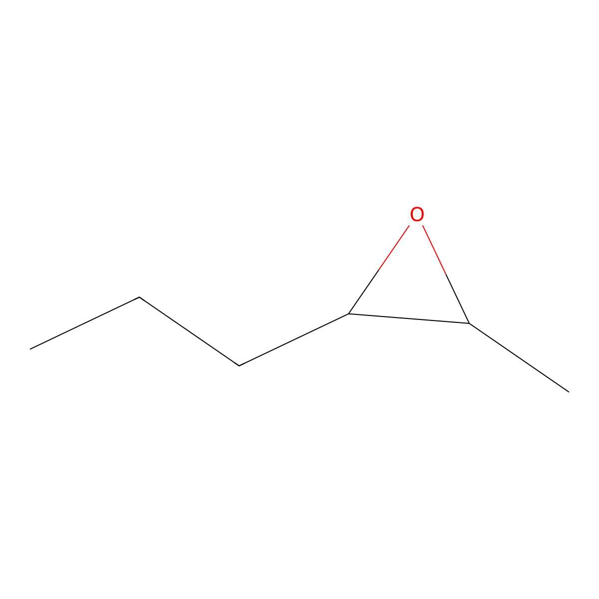 2,3-Epoxyhexane (cis) molecular structure, CAS 6124-90-9