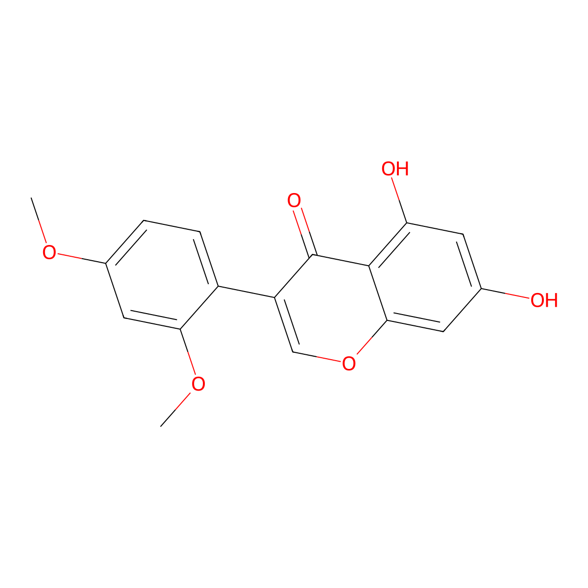 2'-methoxybiochanin A molecular structure, CAS 61243-75-2