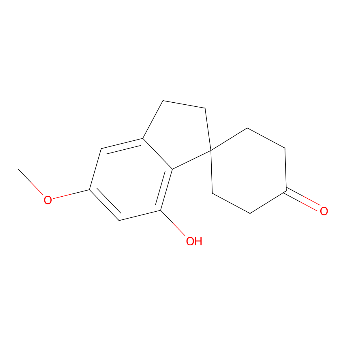 Cannabispiran molecular structure, CAS 61262-81-5