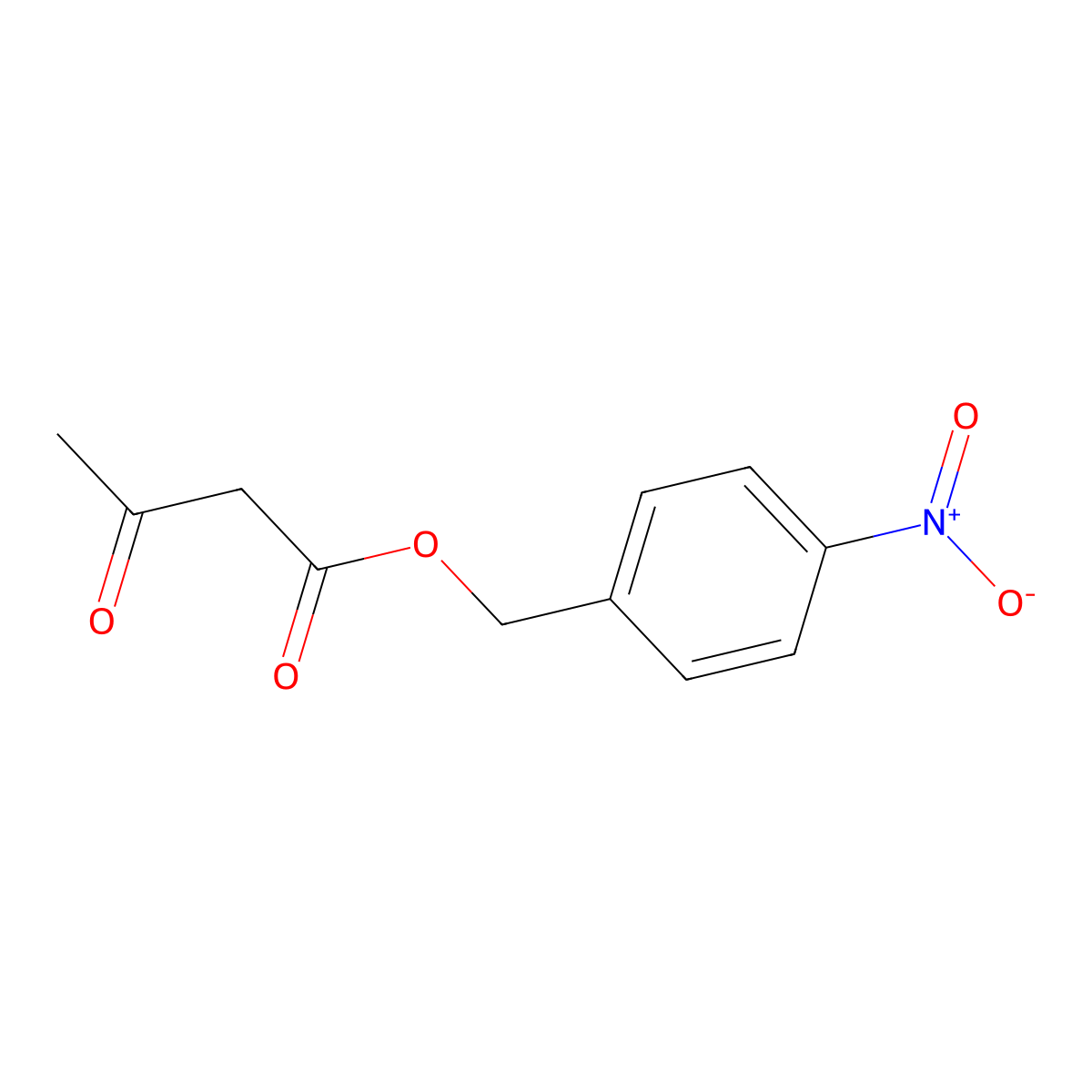 4-Nitrobenzyl Acetoacetate molecular structure, CAS 61312-84-3