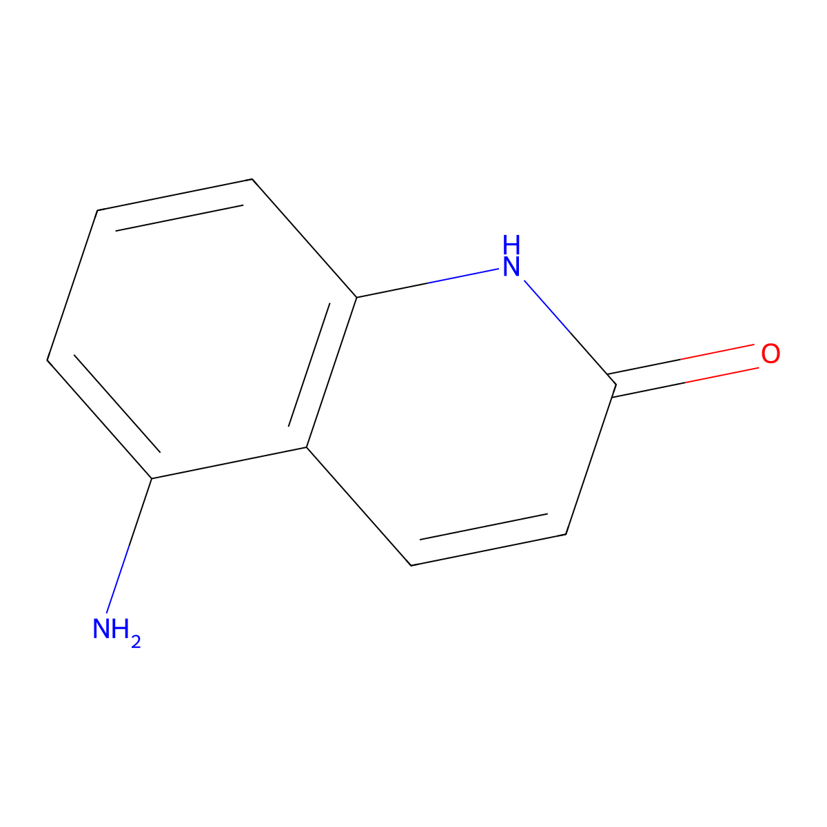 5-Amino-1,2-dihydroquinolin-2-one molecular structure, CAS 61317-32-6