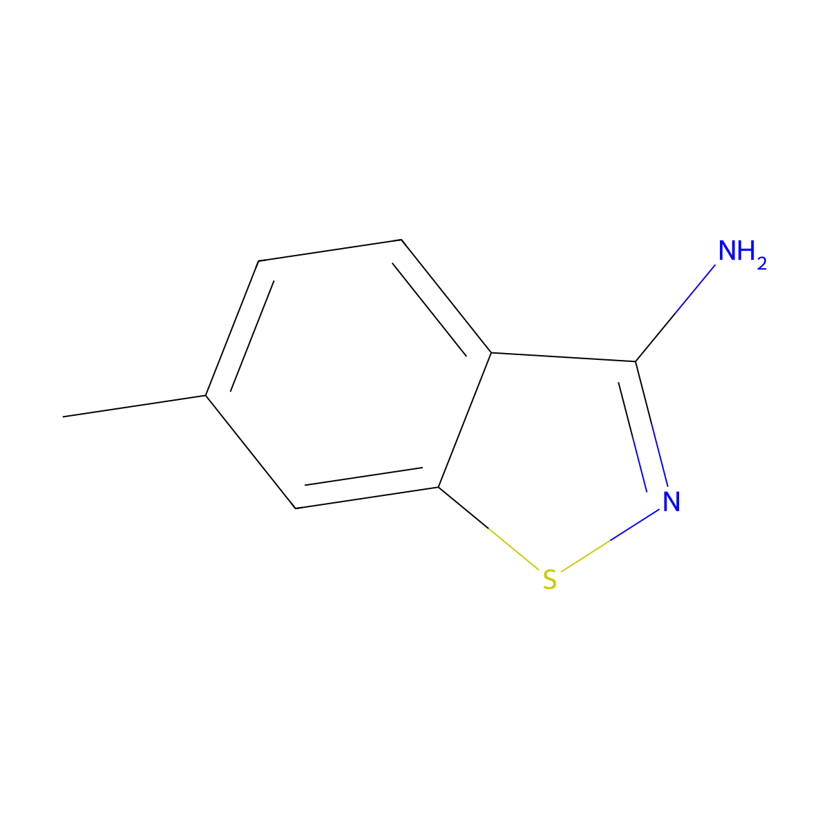 6-Methylbenzo[d]isothiazol-3-amine molecular structure, CAS 613262-36-5