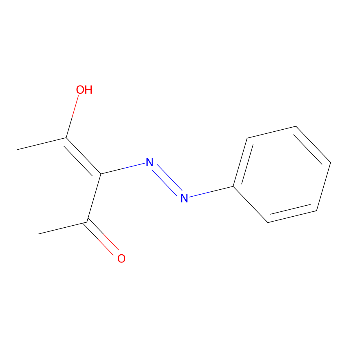 3-(2-Phenylhydrazono)pentane-2,4-dione molecular structure, CAS 6134-57-2