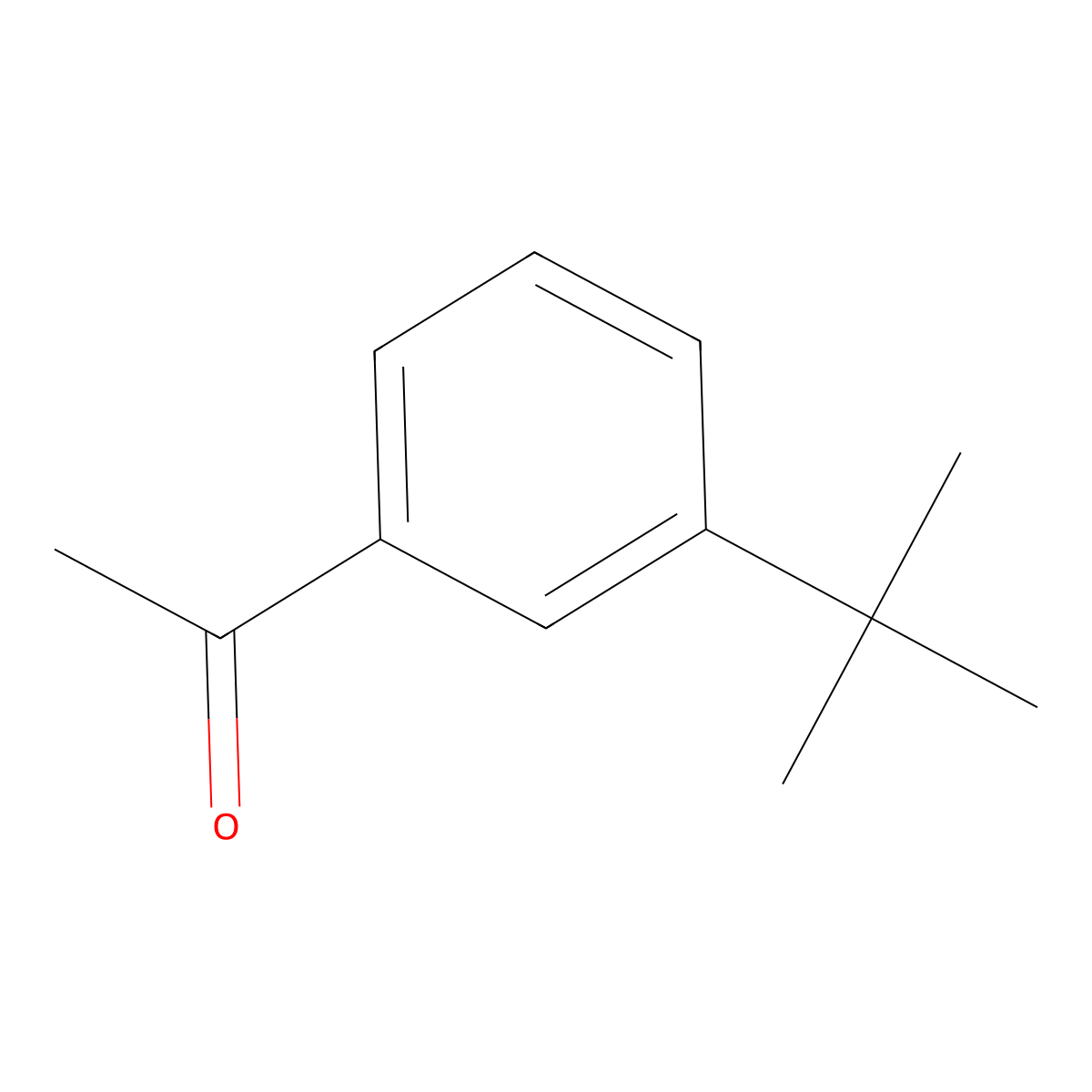 1-(3-tert-Butylphenyl)ethan-1-one molecular structure, CAS 6136-71-6