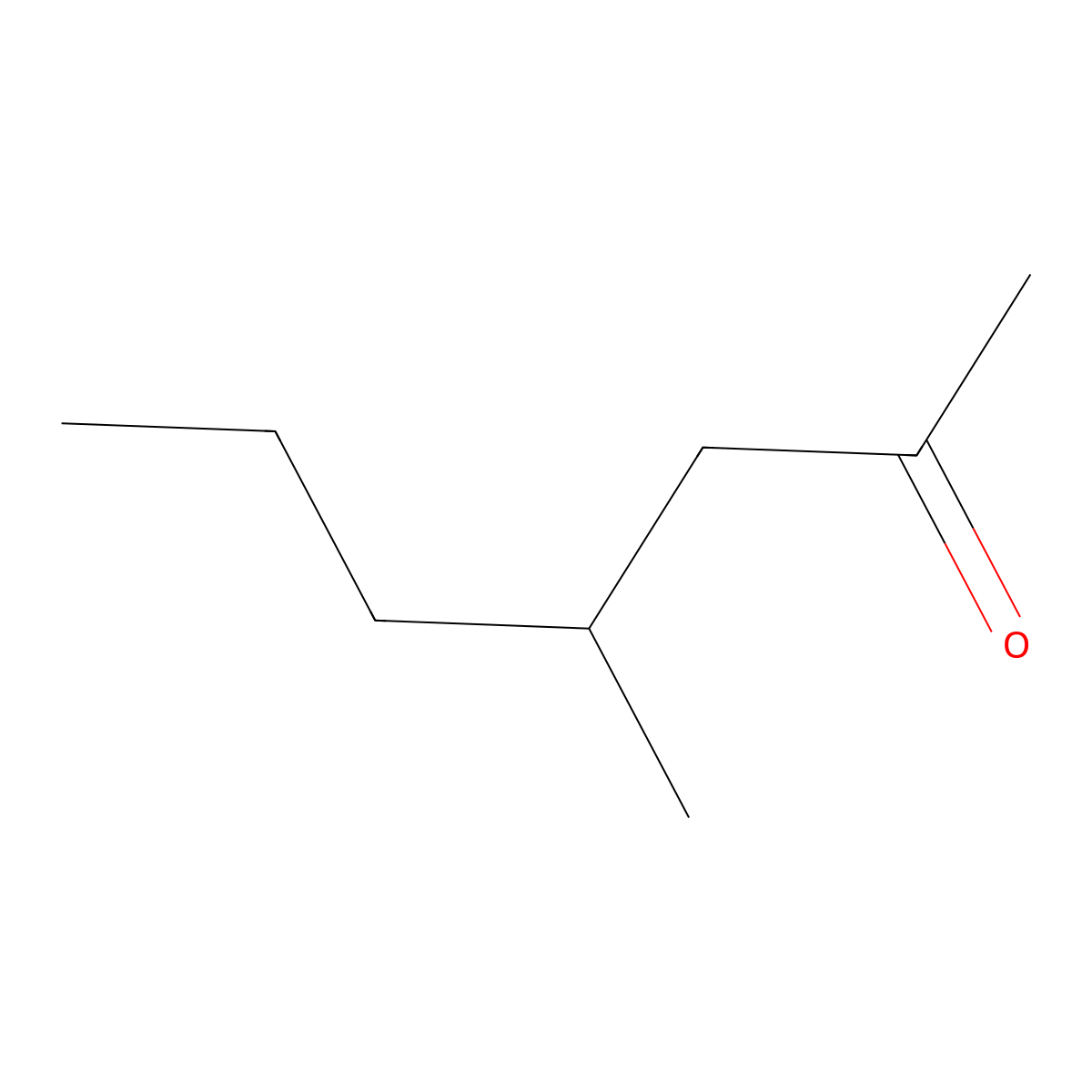 4-Methyl-2-heptanone molecular structure, CAS 6137-06-0