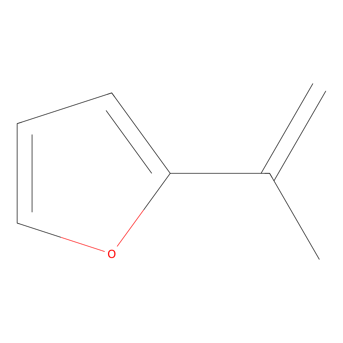 2-(Prop-1-en-2-yl)furan molecular structure, CAS 6137-68-4
