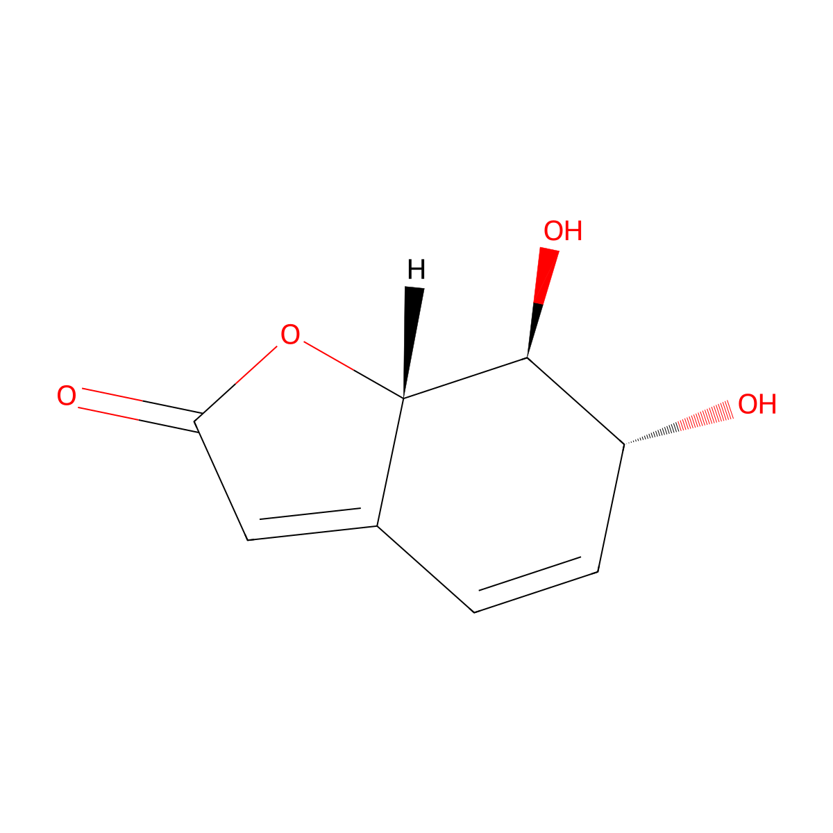 Griffonilide molecular structure, CAS 61371-55-9