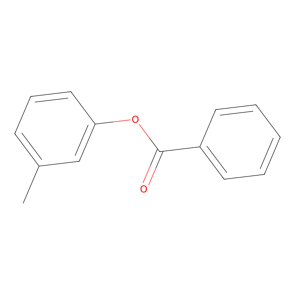 Cresentyl molecular structure, CAS 614-32-4