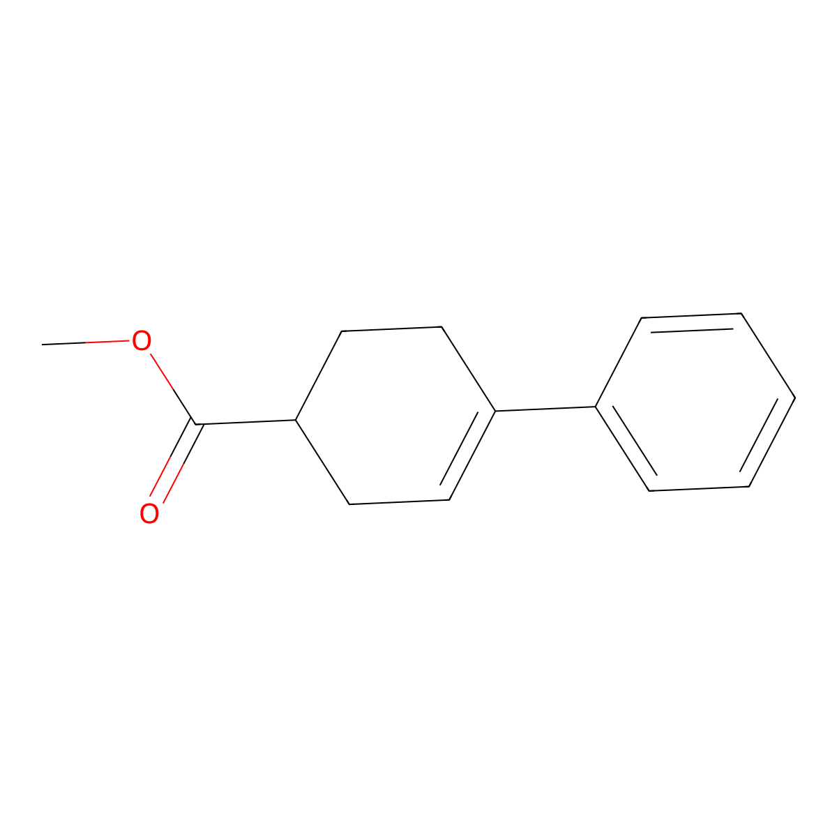 Methyl 2,3,4,5-tetrahydro[1,1'-biphenyl]-4-carboxylate molecular structure, CAS 61414-79-7