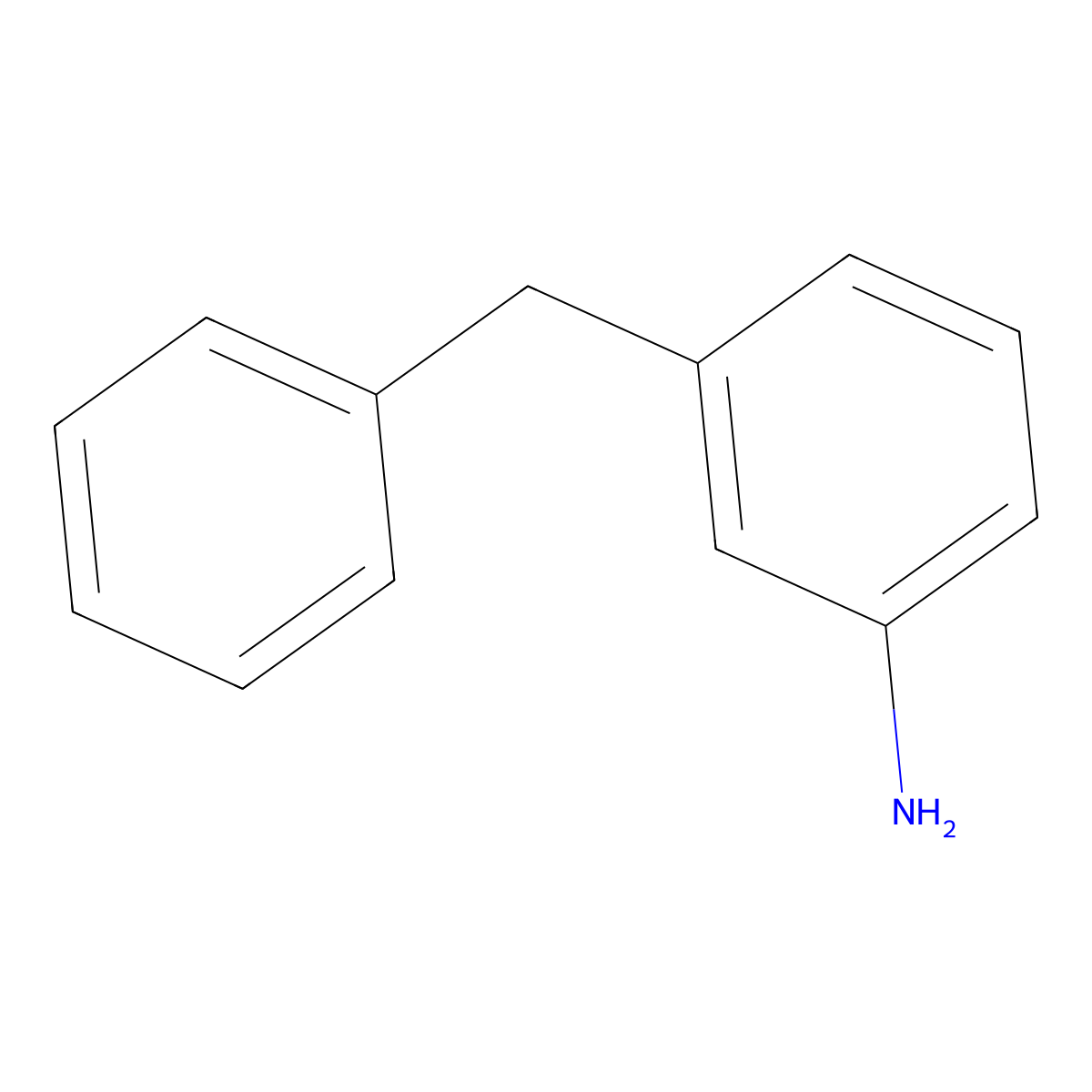 3-Benzylaniline molecular structure, CAS 61424-26-8