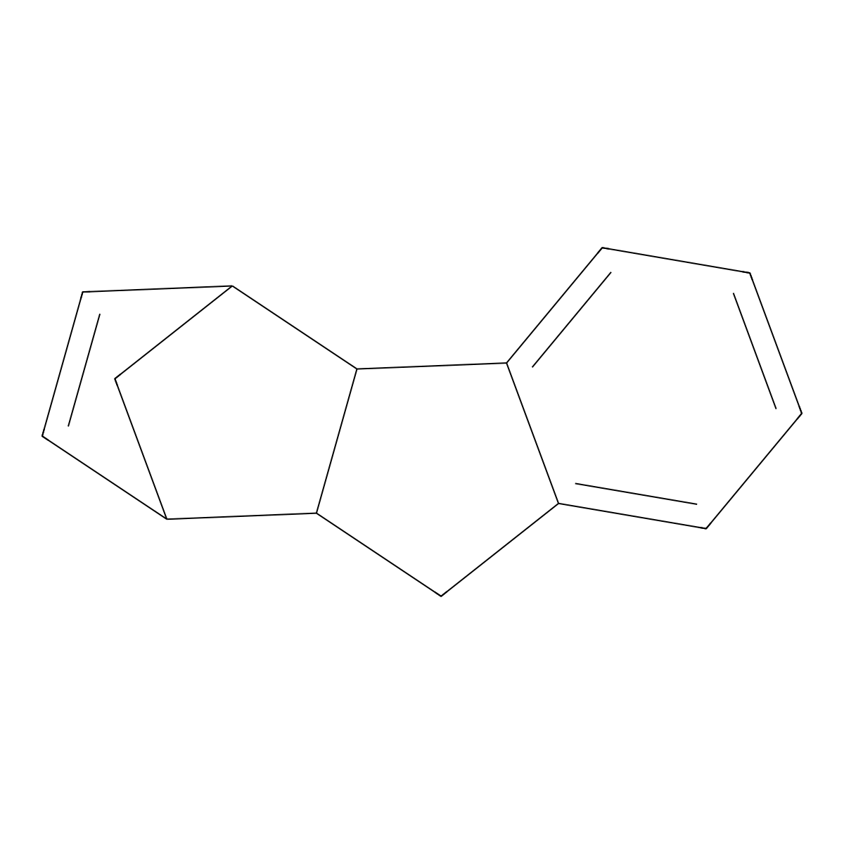 4,4a,9,9a-Tetrahydro-1,4-methano-1H-fluorene molecular structure, CAS 6143-33-5