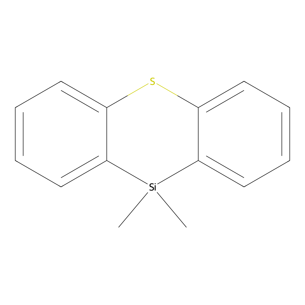 10,10-Dimethylphenothiasilin molecular structure, CAS 61431-08-1