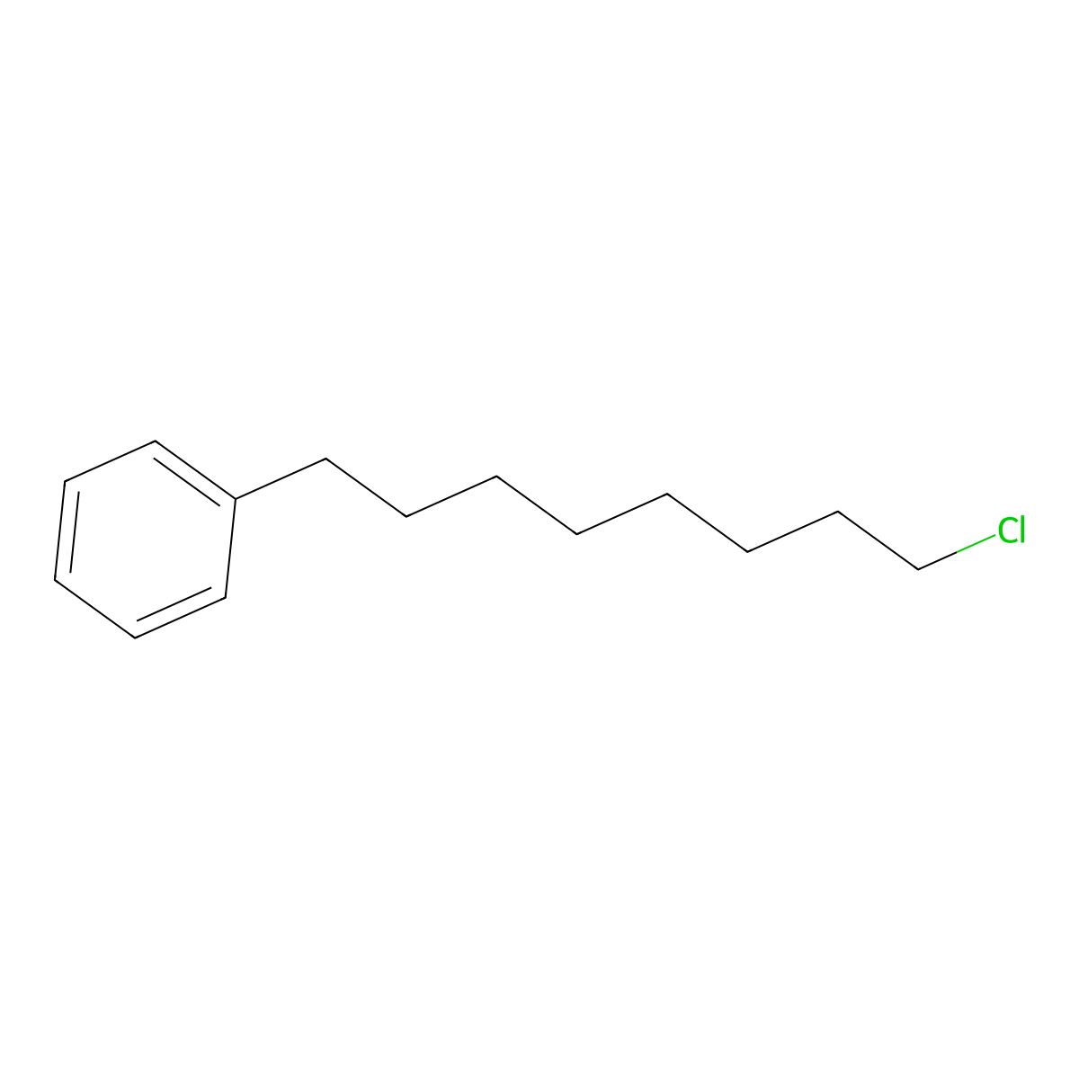1-Chloro-8-phenyloctane molecular structure, CAS 61440-32-2