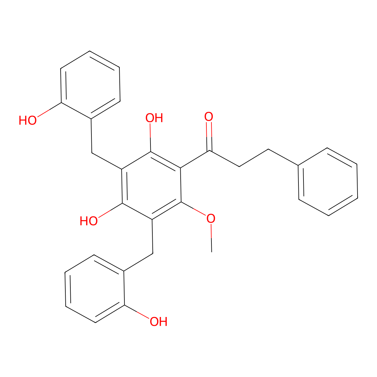 Diuvaretin molecular structure, CAS 61463-04-5