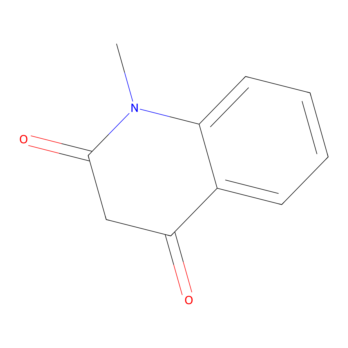 1-Methyl-1,2,3,4-tetrahydroquinoline-2,4-dione molecular structure, CAS 61469-95-2