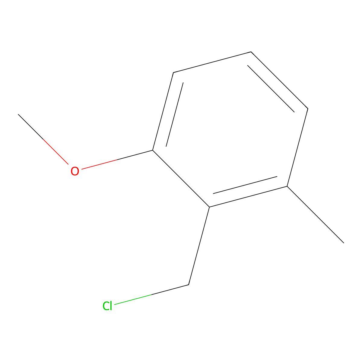 2-(Chloromethyl)-1-methoxy-3-methylbenzene molecular structure, CAS 614752-48-6