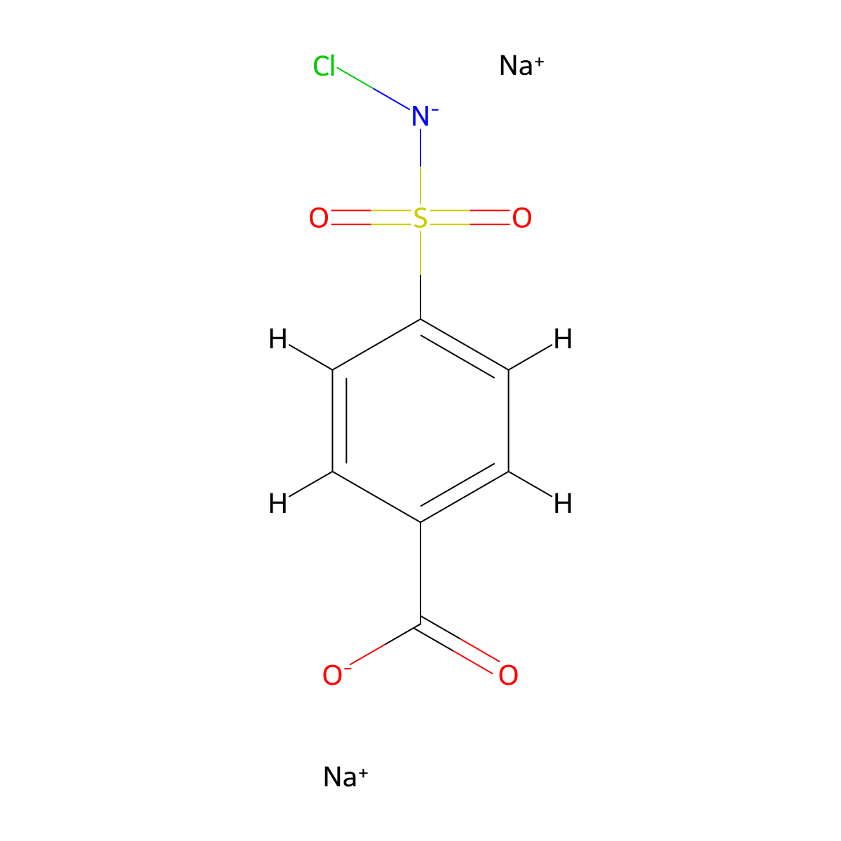 Monalazone Disodium molecular structure, CAS 61477-95-0