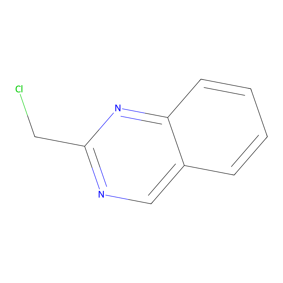 2-(Chloromethyl)quinazoline molecular structure, CAS 6148-18-1