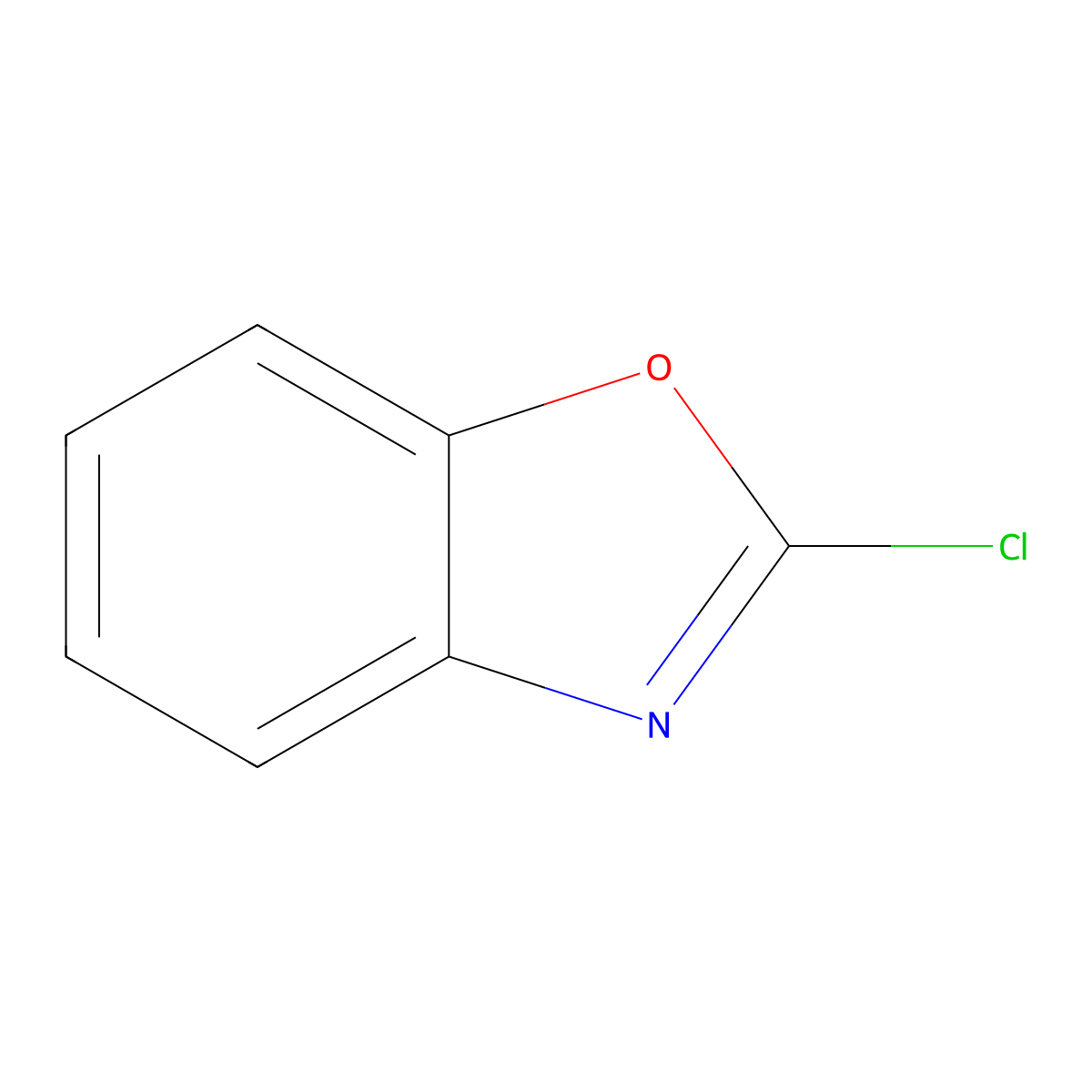 2-Chlorobenzoxazole molecular structure, CAS 615-18-9