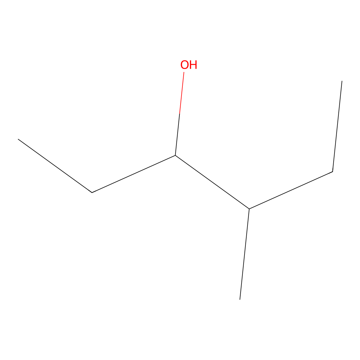 4-Methylhexan-3-ol molecular structure, CAS 615-29-2