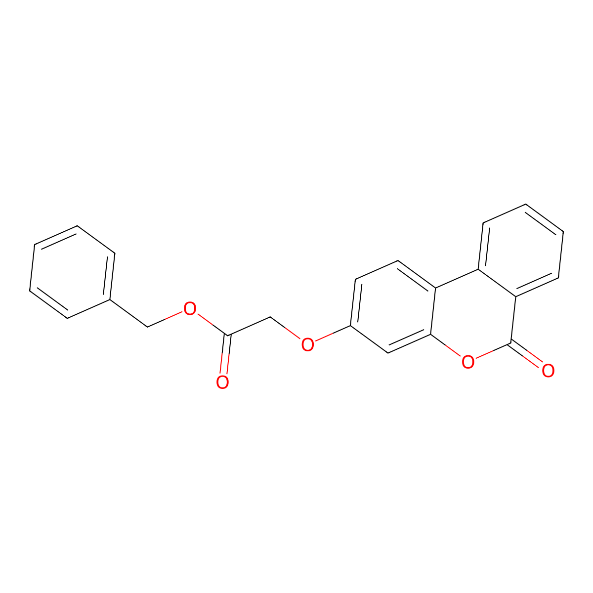 benzyl [(6-oxo-6H-benzo[c]chromen-3-yl)oxy]acetate molecular structure, CAS 6152-77-8