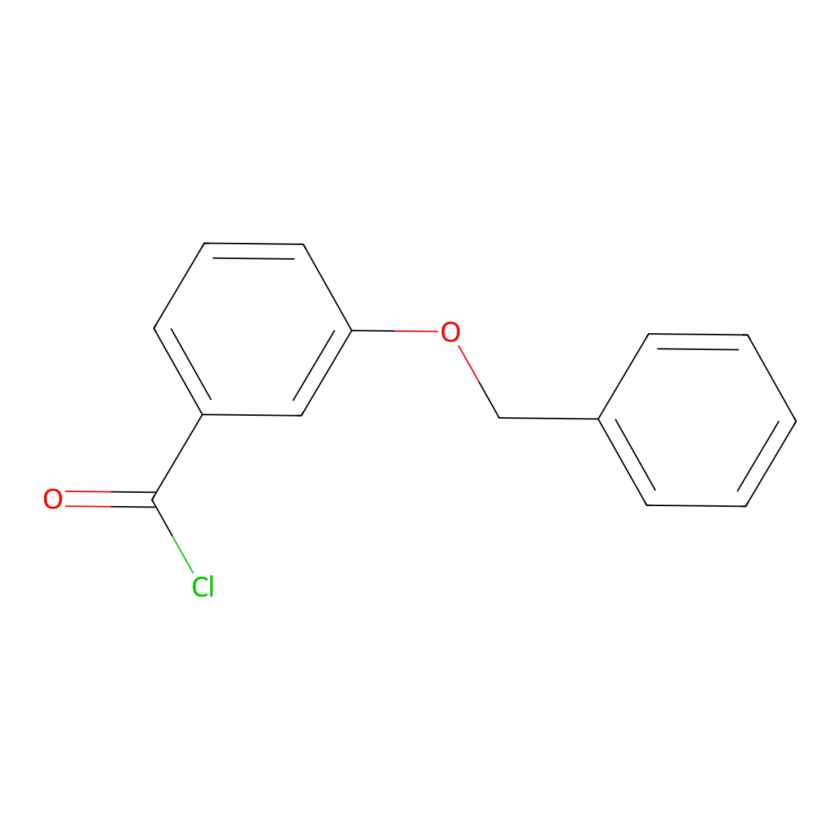 3-Benzyloxybenzoyl chloride molecular structure, CAS 61535-46-4
