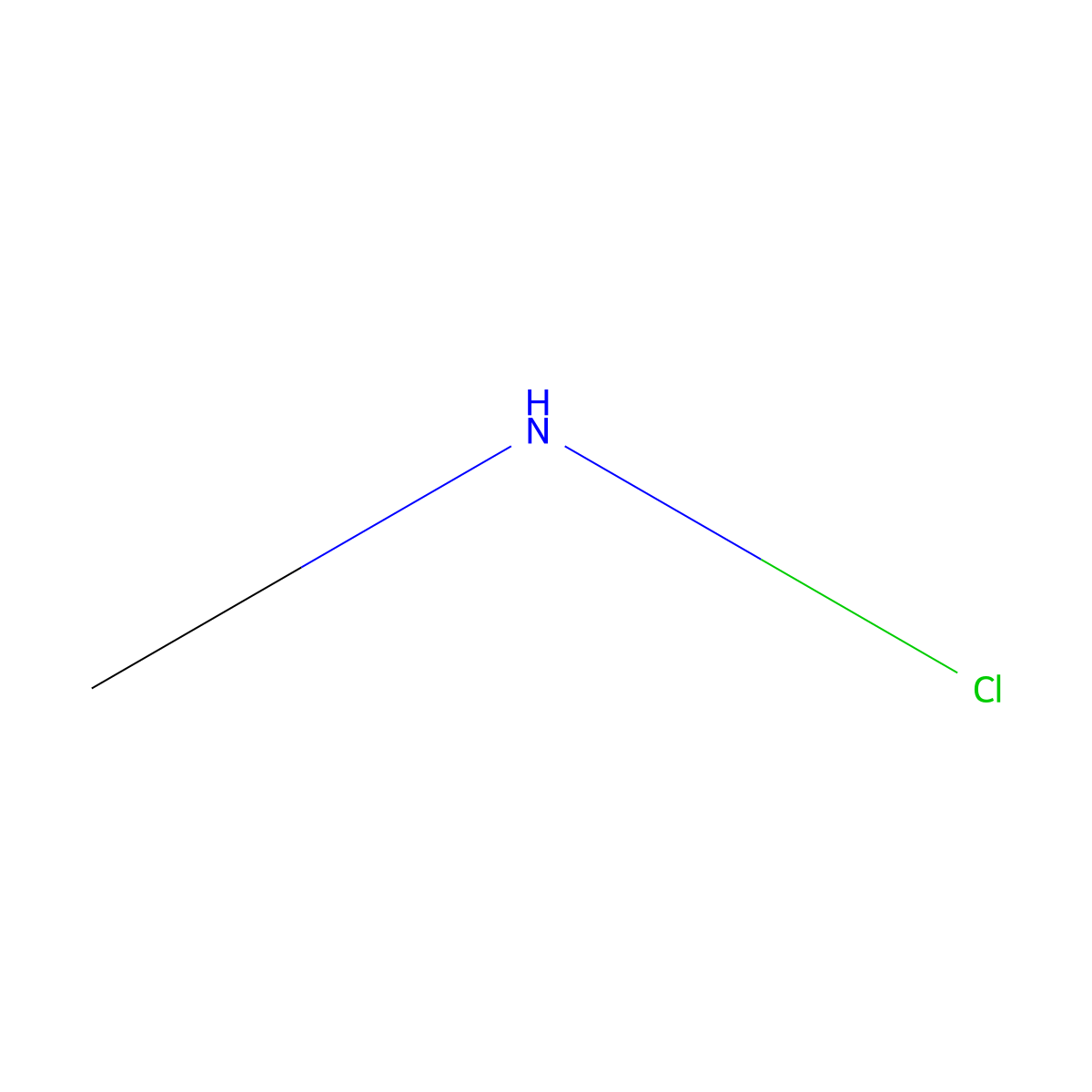 Methanamine, N-chloro- molecular structure, CAS 6154-14-9