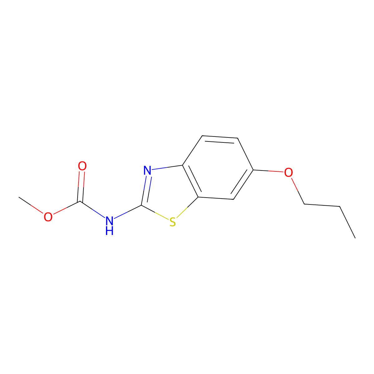 Tioxidazole molecular structure, CAS 61570-90-9