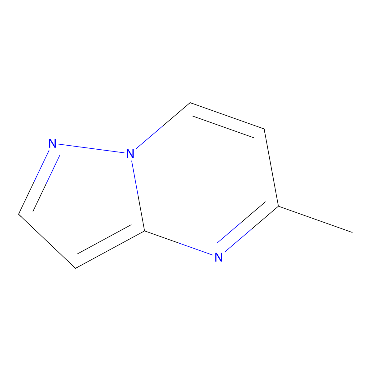 5-Methylpyrazolo[1,5-a]pyrimidine molecular structure, CAS 61578-03-8