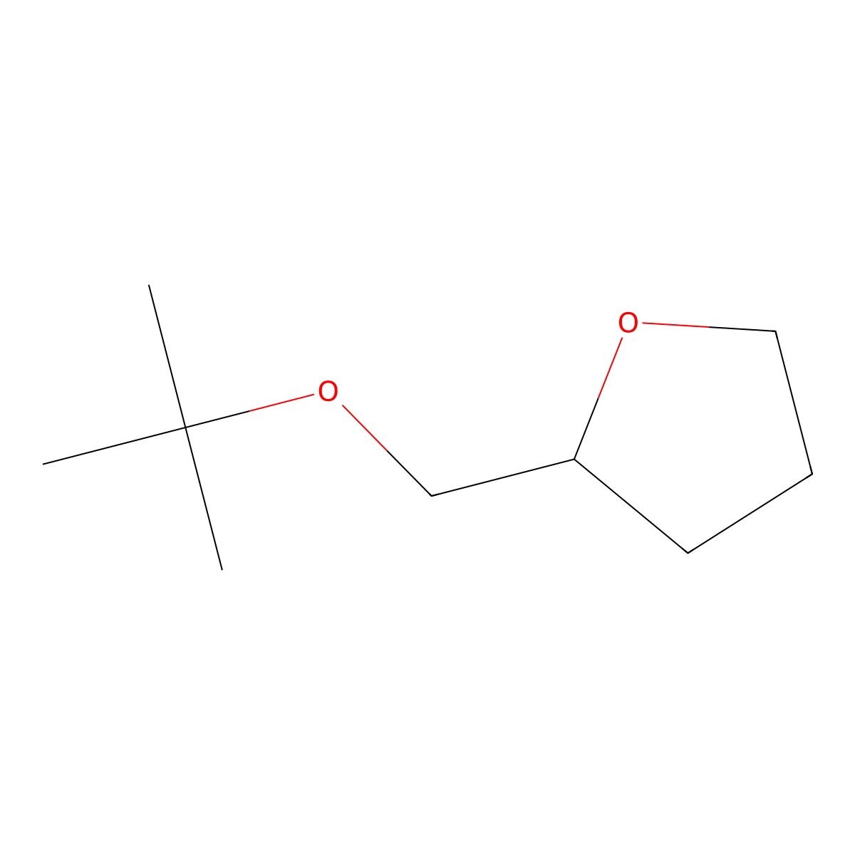 2-(tert-Butoxymethyl)oxolane molecular structure, CAS 61590-76-9