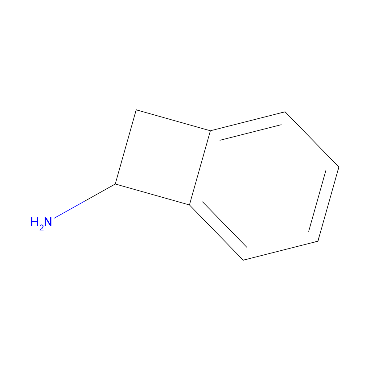 Bicyclo[4.2.0]octa-1,3,5-trien-7-amine molecular structure, CAS 61599-85-7