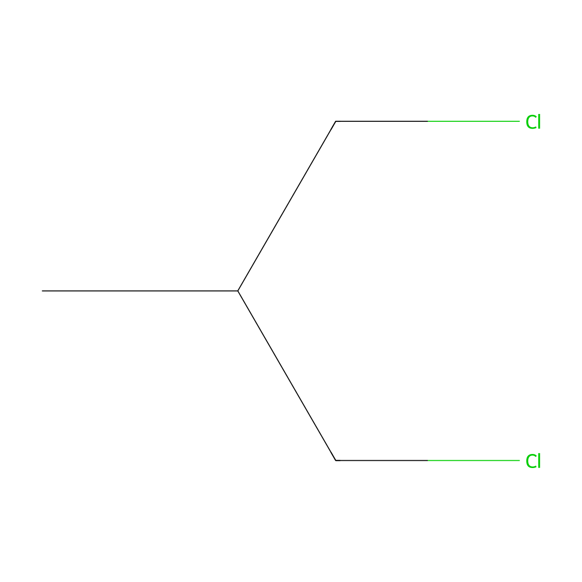 1,3-Dichloro-2-methylpropane molecular structure, CAS 616-19-3