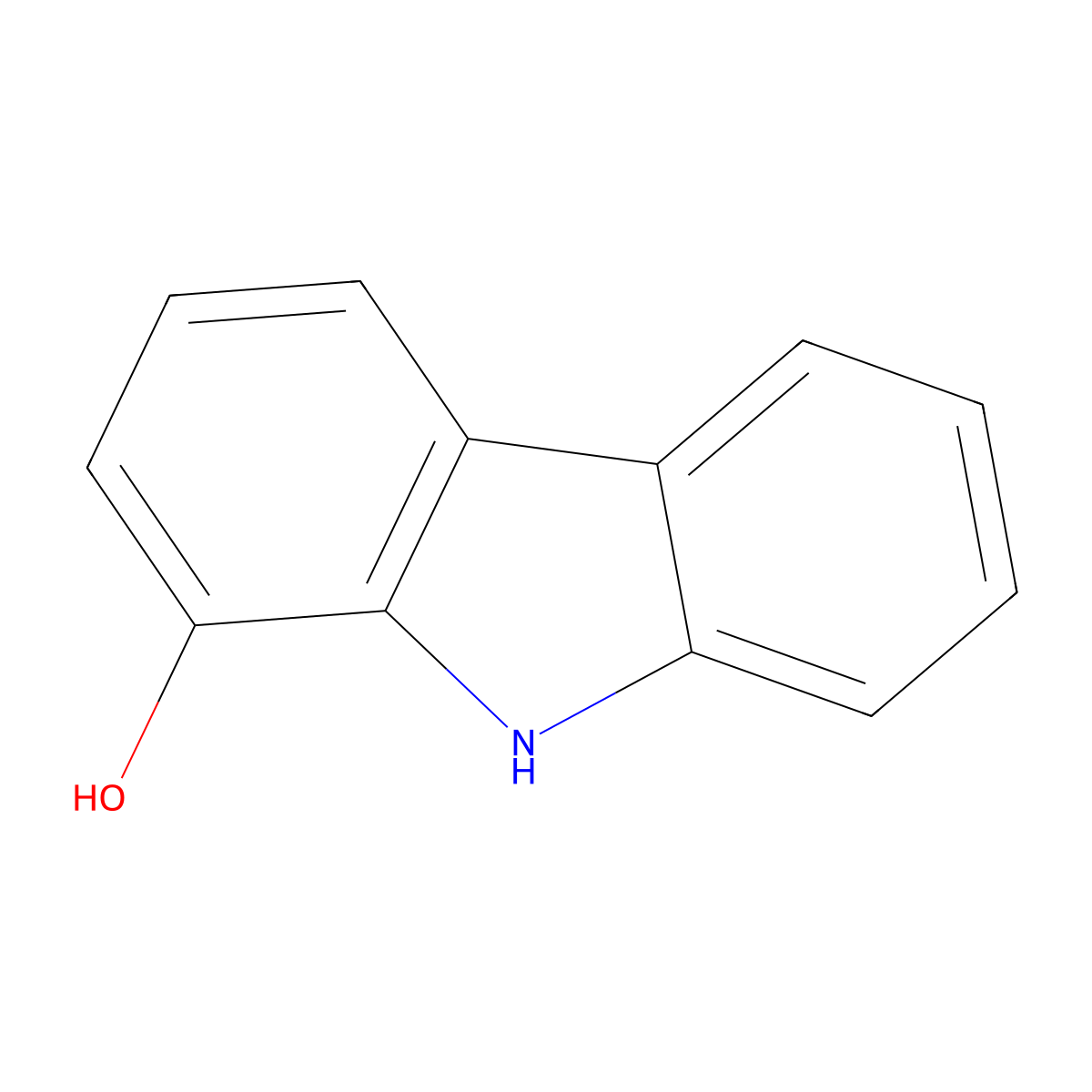 1-Hydroxycarbazole molecular structure, CAS 61601-54-5