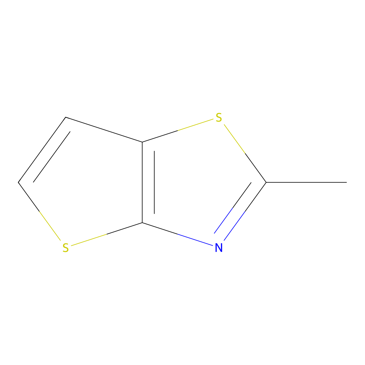 2-Methylthieno[2,3-d]thiazole molecular structure, CAS 61612-02-0