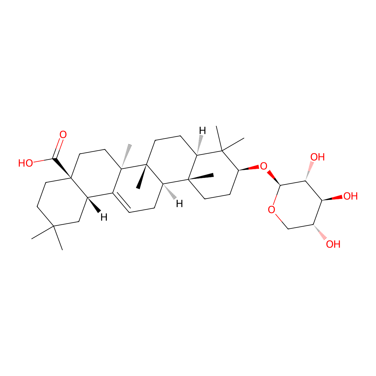 Songoroside A molecular structure, CAS 61617-29-6