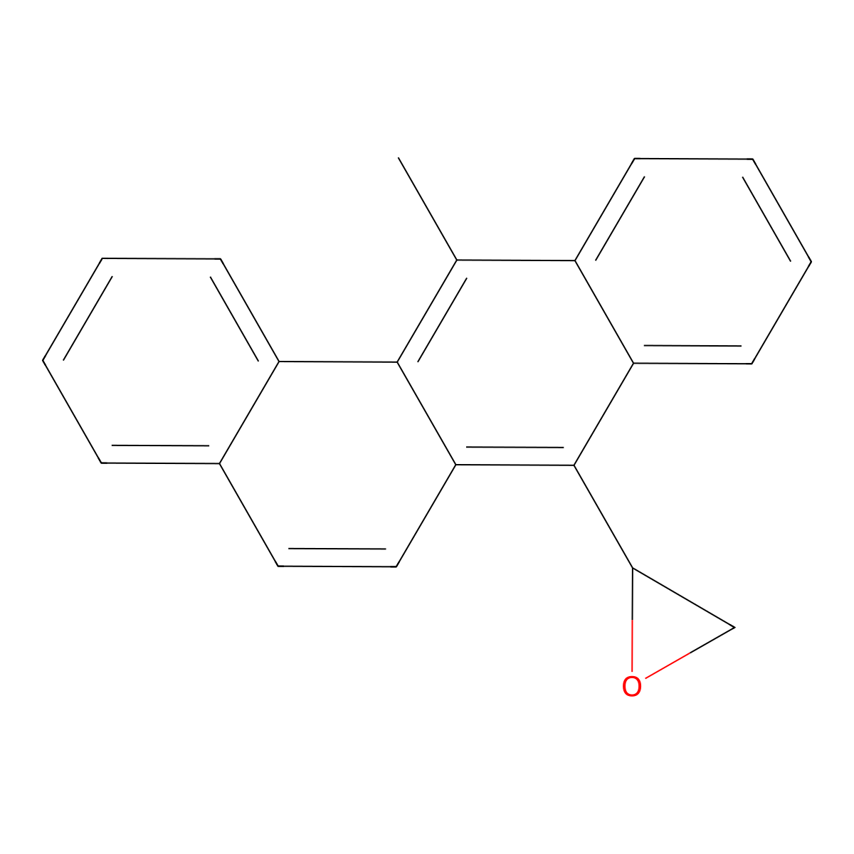 7-Oxiranyl-12-methylbenz(a)anthracene molecular structure, CAS 61695-77-0
