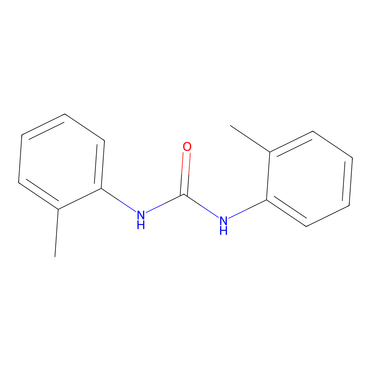 o-Ditolylurea molecular structure, CAS 617-07-2