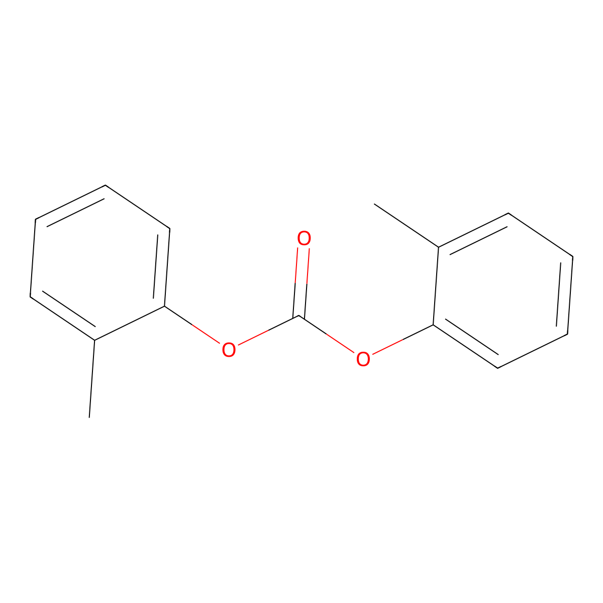 Di-o-tolyl carbonate molecular structure, CAS 617-09-4