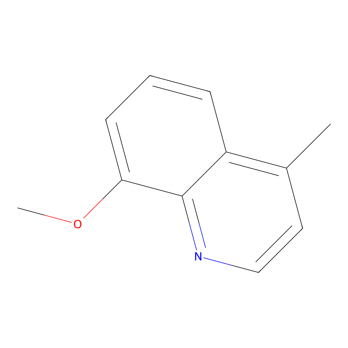 8-Methoxy-4-Methylquinoline molecular structure, CAS 61703-95-5