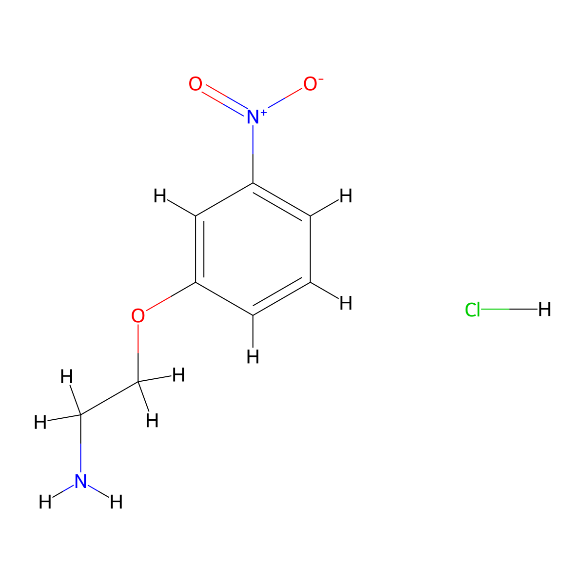 2-(3-Nitrophenoxy)ethan-1-amine hydrochloride molecular structure, CAS 61711-97-5