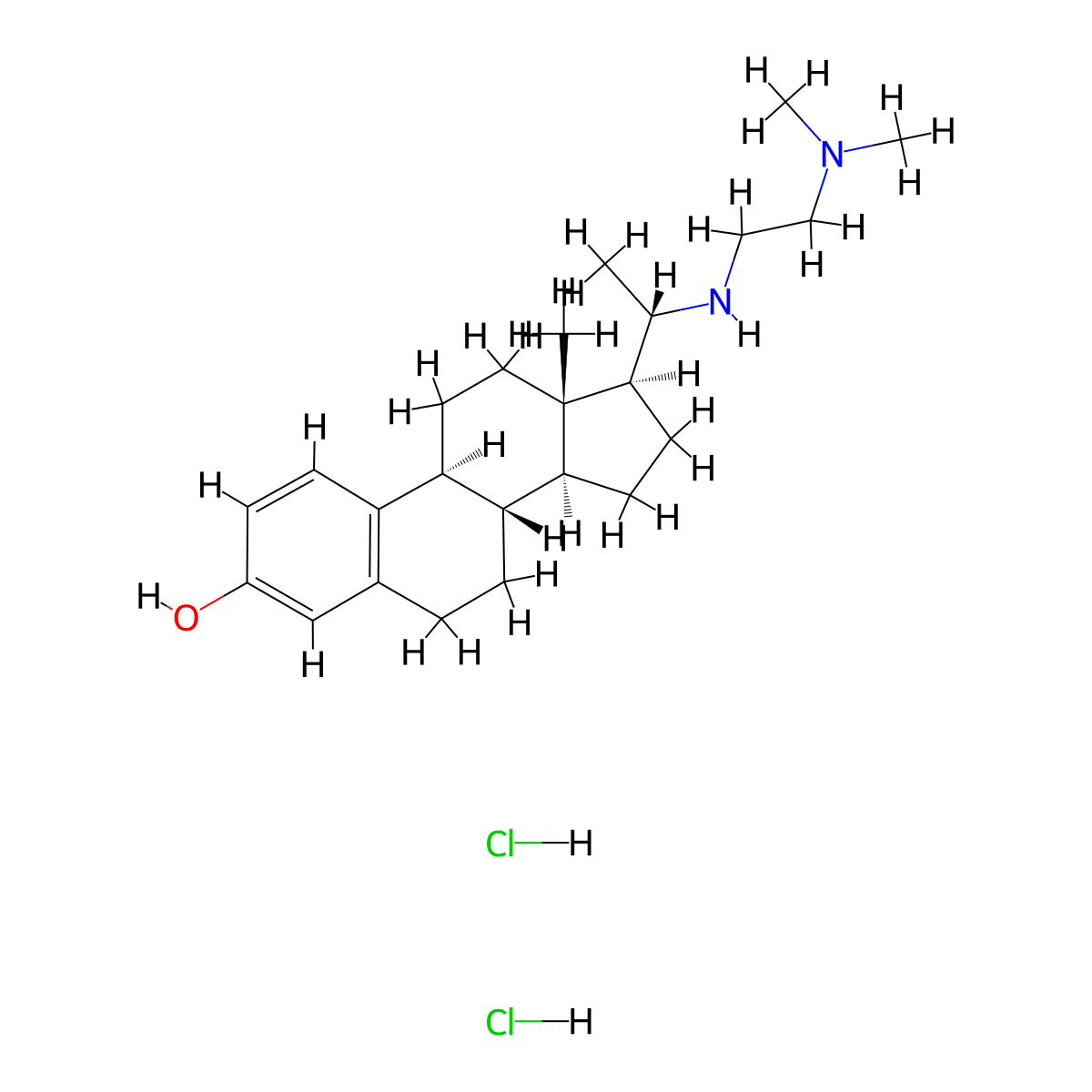 R 1714 dihydrochloride molecular structure, CAS 6173-89-3
