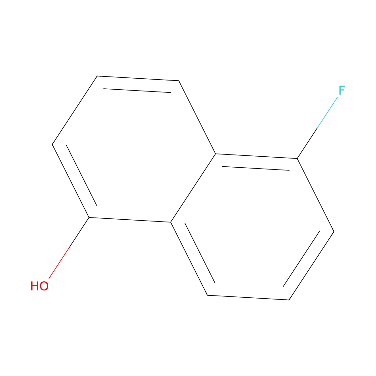 5-Fluoronaphthalen-1-ol molecular structure, CAS 61761-32-8