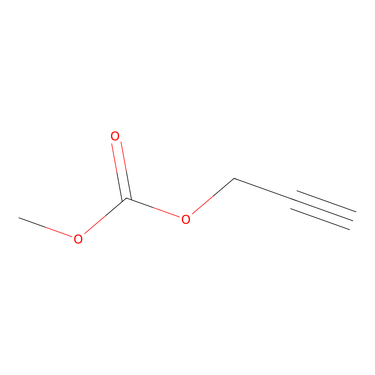 Methyl Prop-2-ynyl Carbonate molecular structure, CAS 61764-71-4
