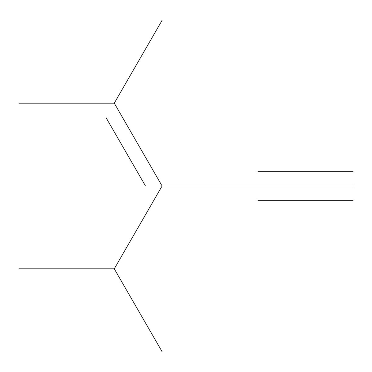 3-Penten-1-yne, 4-methyl-3-(1-methylethyl)- molecular structure, CAS 61786-07-0