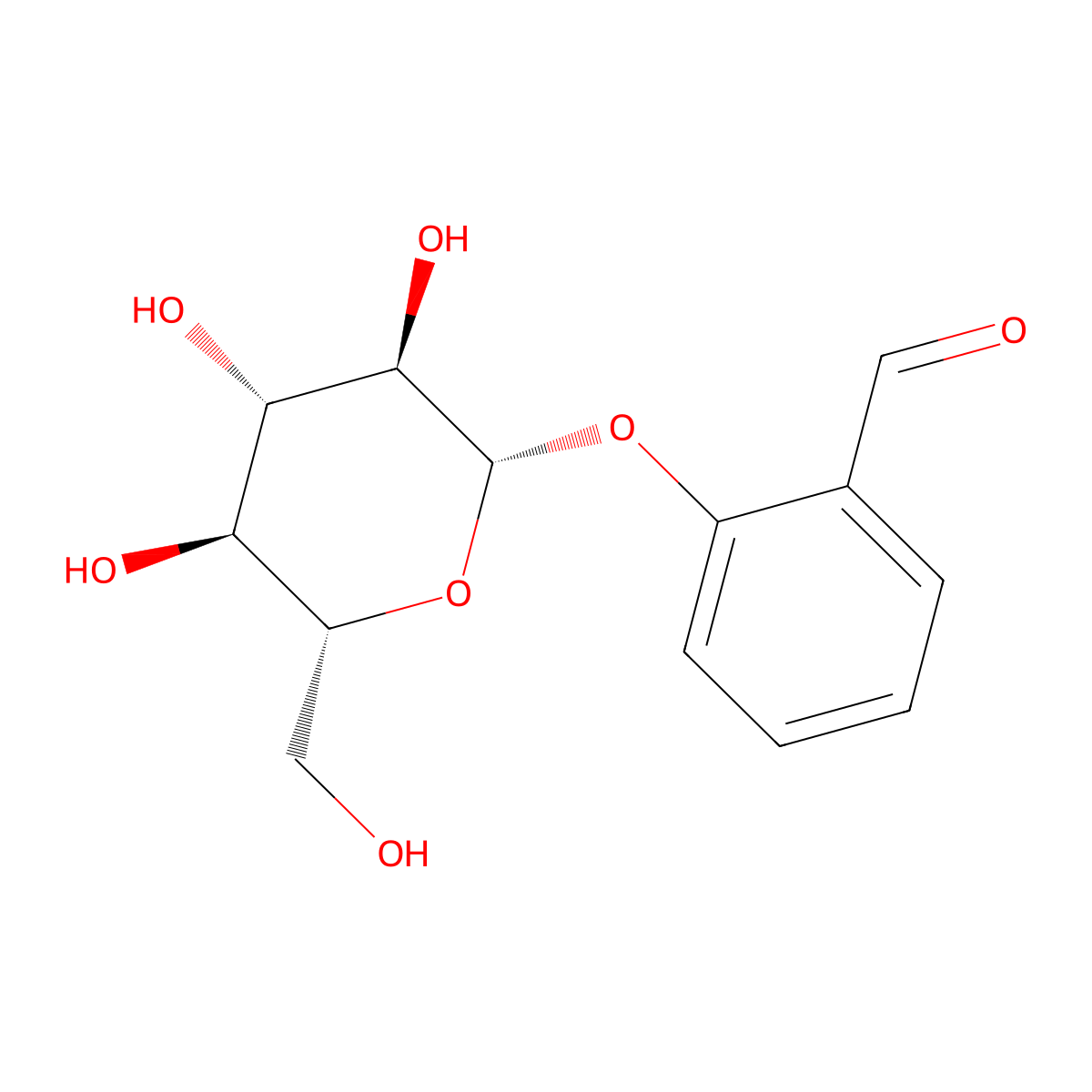 Helicin molecular structure, CAS 618-65-5